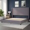 Flash Furniture Gray King Platform Bed with Tufted Headboard YK-1077-GY-K-GG - alternate 10